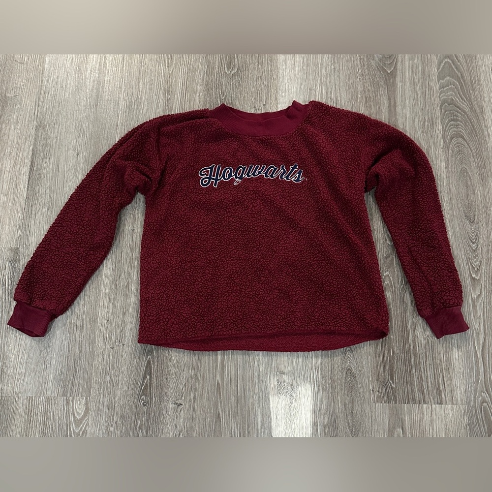 Hogwarts Burgundy Sleep Sweatshirt Sz Medium (M)